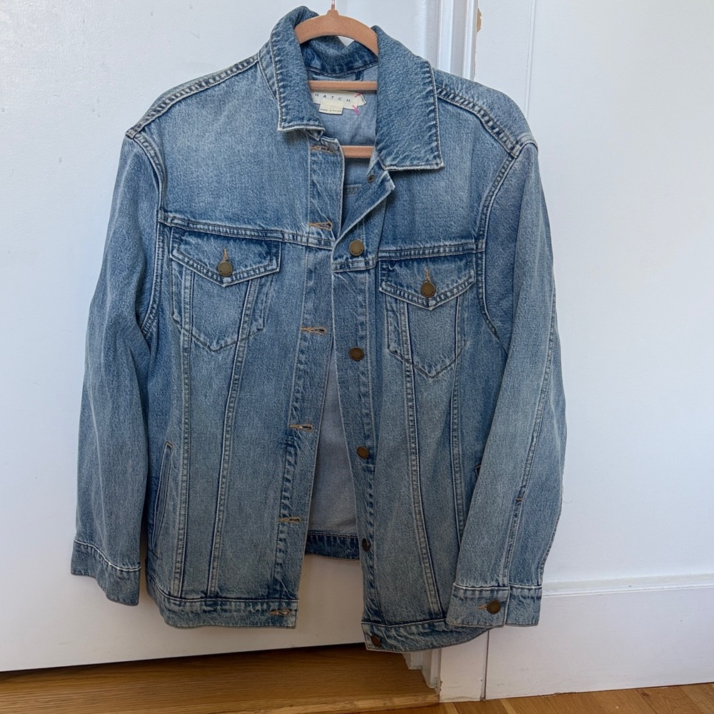 Hatch Classic Maternity Jean Jacket